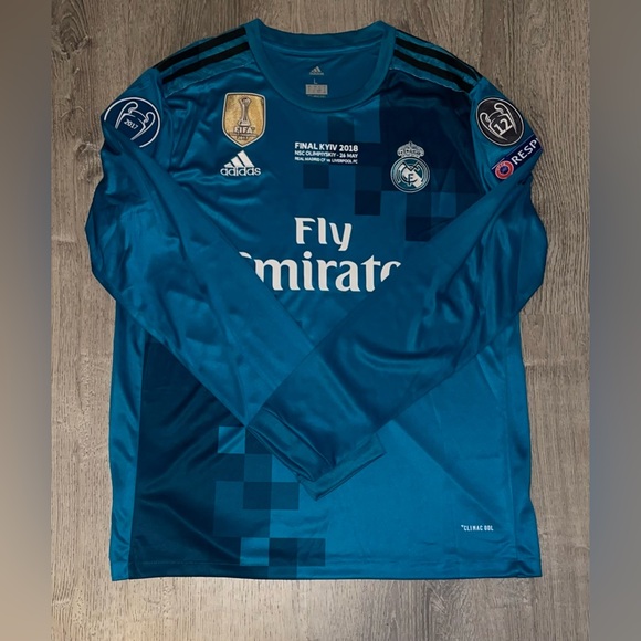 Cristiano Ronaldo Real Madrid 2017 Champions League Soccer Jersey
